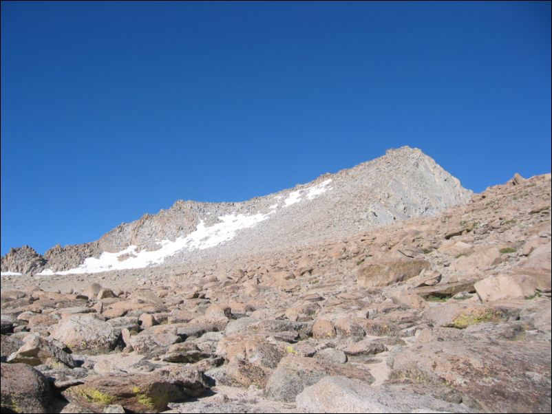 2005-09-04 Lamarck (02) almost at col, this is the summit